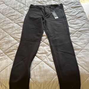 Black high rise skinny pants